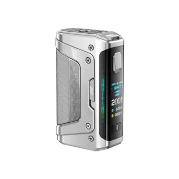 Εικόνα του προϊόντος Geekvape Aegis Legend 5 Mod σε χρώμα Frost Silver.