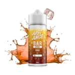 Οπτική απεικόνιση του μπουκαλιού 120ml Flavor Shot Just Juice Bar Aroma Cola.