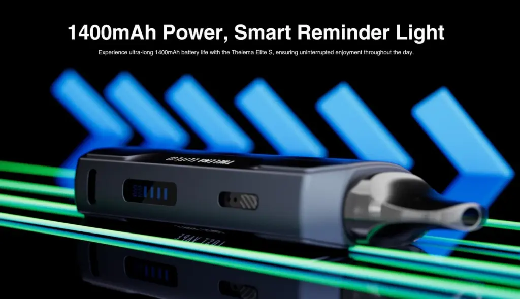 Οπτική απεικόνιση του προϊόντος lost vape thelema elite s pod kit 40w battery level led indicator