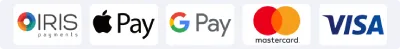 Banner που απεικονίζει όλους τους διαθέσιμους τρόπους πληρωμής.