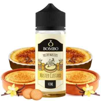 Οπτική απεικόνιση του μπουκαλιού 60ml Bombo Pastry Masters Οπτική απεικόνιση του μπουκαλιού 60ml Bombo Pastry Masters Οπτική απεικόνιση του μπουκαλιού 120ml Bombo Pastry Masters Master Custard