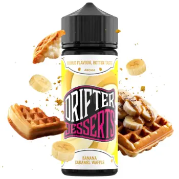 Φωτογραφία του προϊόντος Drifter Desserts 24/120ml Banana Caramel Waffle.