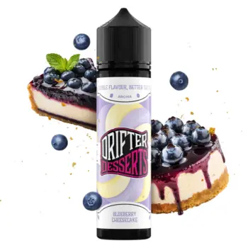Φωτογραφία του προϊόντος Drifter Desserts 12/60ml Blueberry Cheesecake.