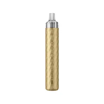 Aspire Cyber G Slim Pod Kit 1200mAh 2ml σε metal version με κομψό σχεδιασμό και απλή χρήση για καθημερινούς ατμιστές - χρώμα Gold