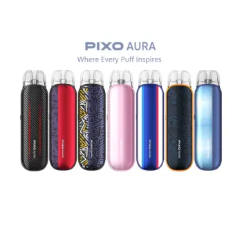 Aspire Pixo Aura Pod Kit με 1300mAh, RGB φωτισμό και πολύχρωμες εκδόσεις για όσους θέλουν χαρακτήρα στο άτμισμα