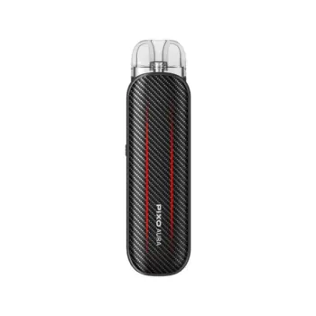 Aspire Pixo Aura Pod Kit με 1300mAh, RGB φωτισμό και πολύχρωμες εκδόσεις για όσους θέλουν χαρακτήρα στο άτμισμα - χρώμα Carbon Black