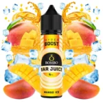 Οπτική απεικόνιση του μπουκαλιού 60ml Bombo Bar Juice Hyper Boost Mango Ice.