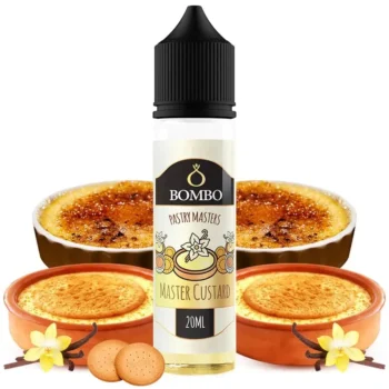 Οπτική απεικόνιση του μπουκαλιού 60ml Bombo Pastry Masters Οπτική απεικόνιση του μπουκαλιού 60ml Bombo Pastry Masters Οπτική απεικόνιση του μπουκαλιού 60ml Bombo Pastry Masters Master Custard