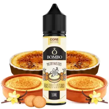 Οπτική απεικόνιση του μπουκαλιού 60ml Bombo Pastry Masters Οπτική απεικόνιση του μπουκαλιού 60ml Bombo Pastry Masters Οπτική απεικόνιση του μπουκαλιού 60ml Bombo Pastry Masters Master Custard