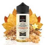 Οπτική απεικόνιση του μπουκαλιού 120ml Bombo Platinum Tobaccos Originis.