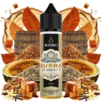 Οπτική απεικόνιση του μπουκαλιού 60ml Bombo Platinum Tobaccos Supra Aldonza Reserve.