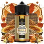 Οπτική απεικόνιση του μπουκαλιού 120ml Bombo Platinum Tobaccos Supra Aldonza Reserve.