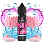 Οπτική απεικόνιση του μπουκαλιού 60ml Bombo Solo Juice Bubblegum Ice.