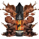 Οπτική απεικόνιση του μπουκαλιού 60ml Bombo Solo Juice Chocolate Cookies.