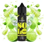 Οπτική απεικόνιση του μπουκαλιού 60ml Bombo Solo Juice Lime Soda.