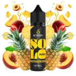 Οπτική απεικόνιση του μπουκαλιού 60ml Bombo Solo Juice Pineapple Peach.