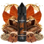 Οπτική απεικόνιση του μπουκαλιού 60ml Bombo Solo Juice Tobacco Cubano.