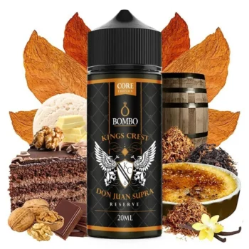 Φωτογραφία του προϊόντος Bombo Kings Crest Core Edition 20/120ml Don Juan Supra Reserve.