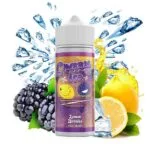 Φιάλη Crazy Ice Lemon Berries flavor shot 120ml με γεύση λεμόνι, μούρα, παγωμένη και δροσιστική παγωμένη νότα