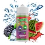 Φιάλη Crazy Ice Watermelon Berries flavor shot 120ml με γεύση καρπούζι, μούρα, παγωμένη και δροσιστική παγωμένη νότα