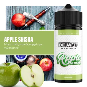 Φιάλη Flavourist DejaVu Apple Shisha flavor shot 120ml με γεύση καπνό ναργιλέ και άρωμα μήλου
