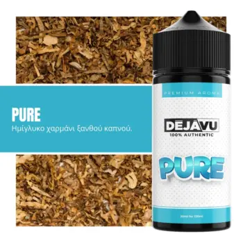 Φιάλη Flavourist DejaVu Pure flavor shot 120ml με γεύση ξανθό καπνό με γήινες νότες
