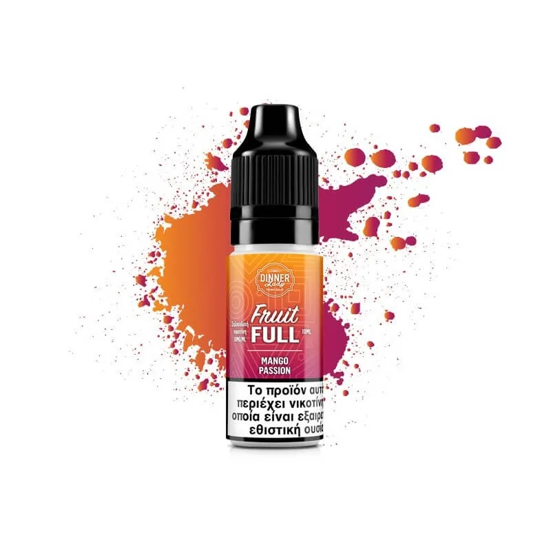 dinner-lady-fruit-full-bar-salts-mango-passion-10ml_vaporstation.gr_ Φωτογραφία του προϊόντος Dinner Lady Fruit Full Bar 10ml Mango Passion.