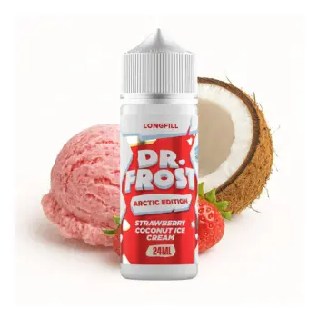 Φωτογραφία του προϊόντος Dr Frost Arctic Edition 24/120ml Strawberry Coconut Ice Cream.