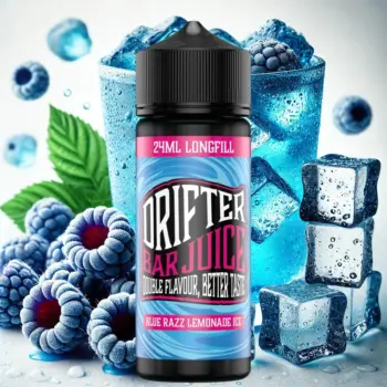 Φωτογραφία του προϊόντος Drifter Bar Juice 24/120ml Blue Razz Lemonade Ice.