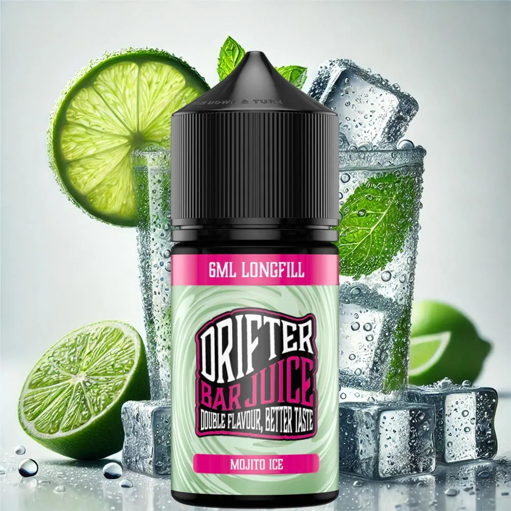 drifter-bar-juice-mojito-ice-30ml Φωτογραφία του προϊόντος Drifter Bar Juice 6/30ml Mojito Ice.