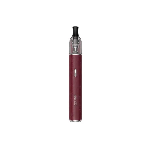 GeekVape Wenax M2 Leather Edition με premium υφή σε δερμάτινες αποχρώσεις και αξιόπιστη απόδοση 1200mAh - χρώμα Wine Red