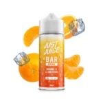 Οπτική απεικόνιση του μπουκαλιού 120ml Flavor Shot Just Juice Bar Aroma Orange Clementine