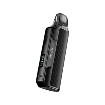 Lost Vape Thelema Elite S 40W με 3ml pod και πληθώρα φινιρισμάτων twill / dance για στιλάτο άτμισμα - χρώμα Black Carbon