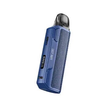Lost Vape Thelema Elite S 40W με 3ml pod και πληθώρα φινιρισμάτων twill / dance για στιλάτο άτμισμα - χρώμα Twill Denim Blue
