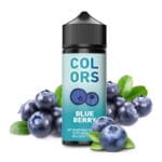 Φιάλη Mad Juice Colors Blueberry flavor shot 120ml με γεύση μύρτιλο, ώριμο, γλυκό