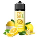 Φιάλη Mad Juice Colors Lemon Sorbet flavor shot 120ml με γεύση λεμόνι, παγωτό σορμπέ