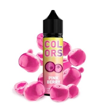 Φιάλη Mad Juice Colors Pinkberry flavor shot 60ml με γεύση ροζ μούρα, γλυκόξινο