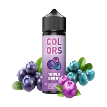 Φιάλη Mad Juice Colors Triple Berry flavor shot 60ml με γεύση φράουλα, βατόμουρο, μύρτιλο