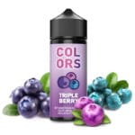 Φιάλη Mad Juice Colors Triple Berry flavor shot 120ml με γεύση φράουλα, βατόμουρο, μύρτιλο
