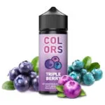 Φιάλη Mad Juice Colors Triple Berry flavor shot 120ml με γεύση φράουλα, βατόμουρο, μύρτιλο