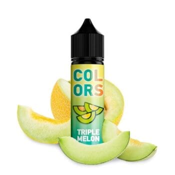 Φιάλη Mad Juice Colors Triple Melon flavor shot 60ml με γεύση πεπόνι, καρπούζι, γκαλία