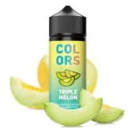 Φιάλη Mad Juice Colors Triple Melon flavor shot 120ml με γεύση πεπόνι, καρπούζι, γκαλία