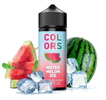 Φιάλη Mad Juice Colors Watermelon Ice flavor shot 120ml με γεύση καρπούζι, παγωμένη με παγωμένη νότα