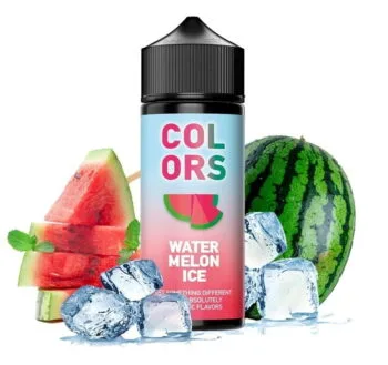 Φιάλη Mad Juice Colors Watermelon Ice flavor shot 120ml με γεύση καρπούζι, παγωμένη με παγωμένη νότα