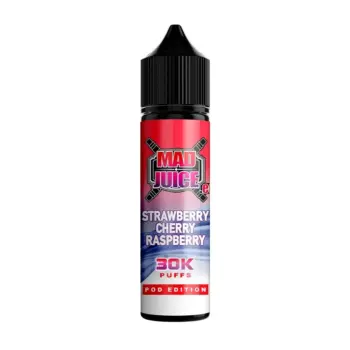 Φωτογραφία του προϊόντος Mad Juice Pod Edition 12/60ml Strawberry Raspberry Cherry.