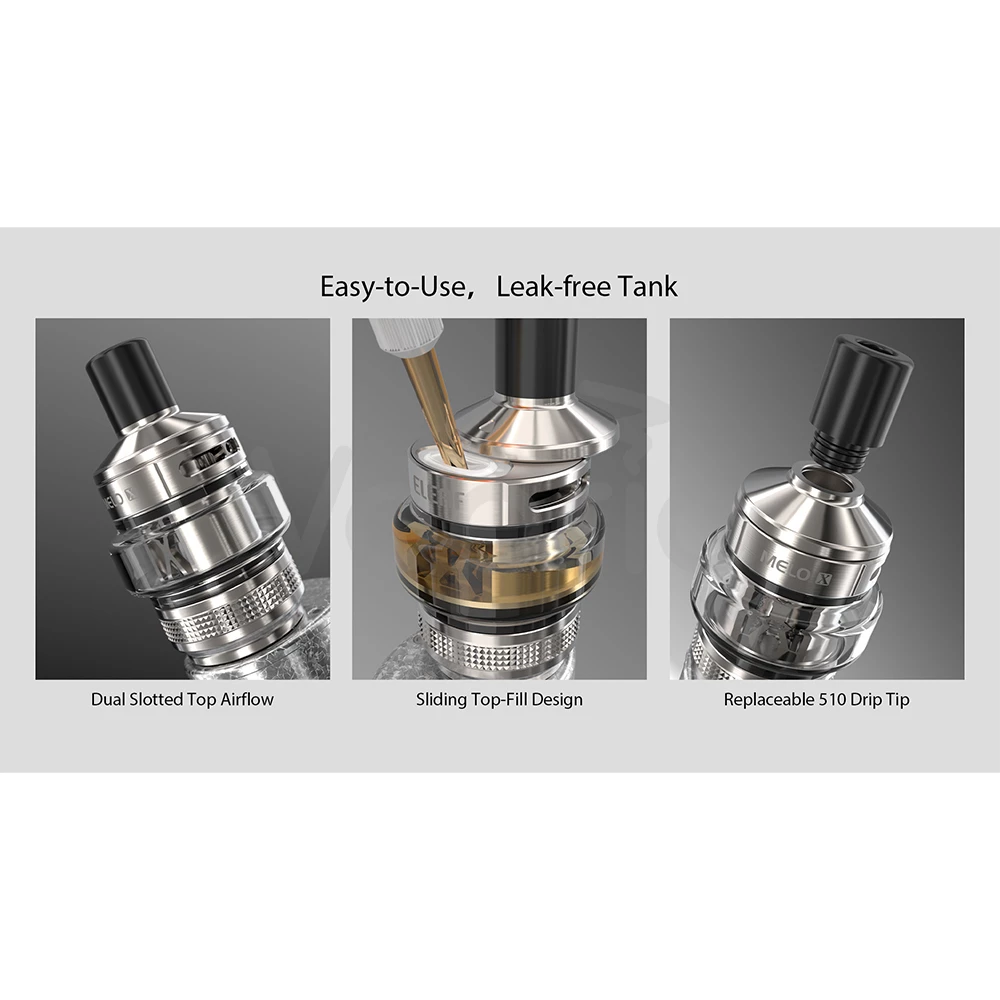 Οπτική απεικόνιση του προϊόντος melo x 5ml 32mm topfill airflow eleaf