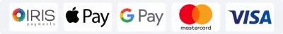 Banner που απεικονίζει όλους τους διαθέσιμους τρόπους πληρωμής.