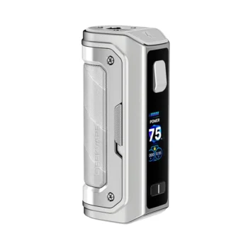 Απεικόνιση του Geekvape Aegis Mini 5 Polar Silver σε λευκό φόντο.