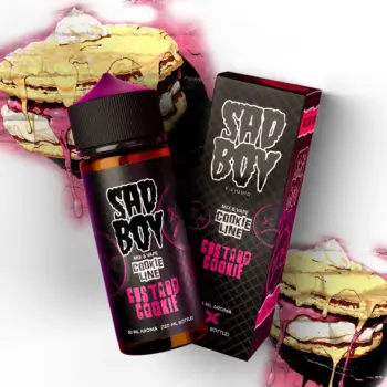 Φωτογραφία του προϊόντος Sadboy 30/120ml Custard Cookie.