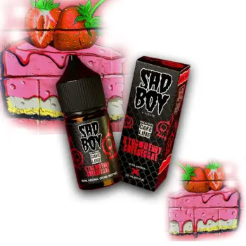 Φωτογραφία του προϊόντος Sadboy 10/30ml Strawberry Cheesecake.